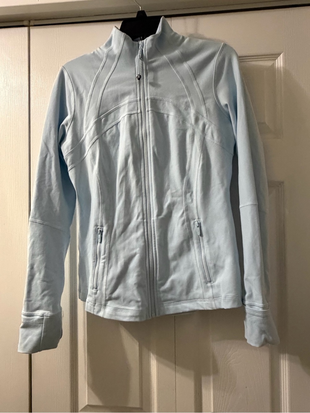 lululemon athletica Define Light Blue Size 10 Full-Zip Jacket